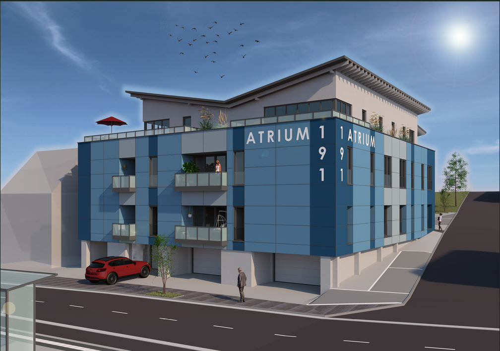Außenvisualisierung des Atrium 191 in Ransbach-Baumbach